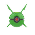Imagen de Pokeball Artesanal Rayquaza parte de nuestra colección en Espadas y más, sitio oficial. Esta imagen describe  pokeball