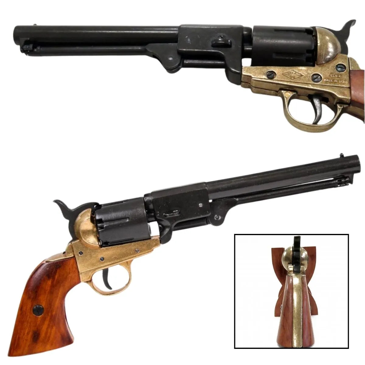 Revólver confederado, diseñado por Griswold & Gunnison, USA 1860