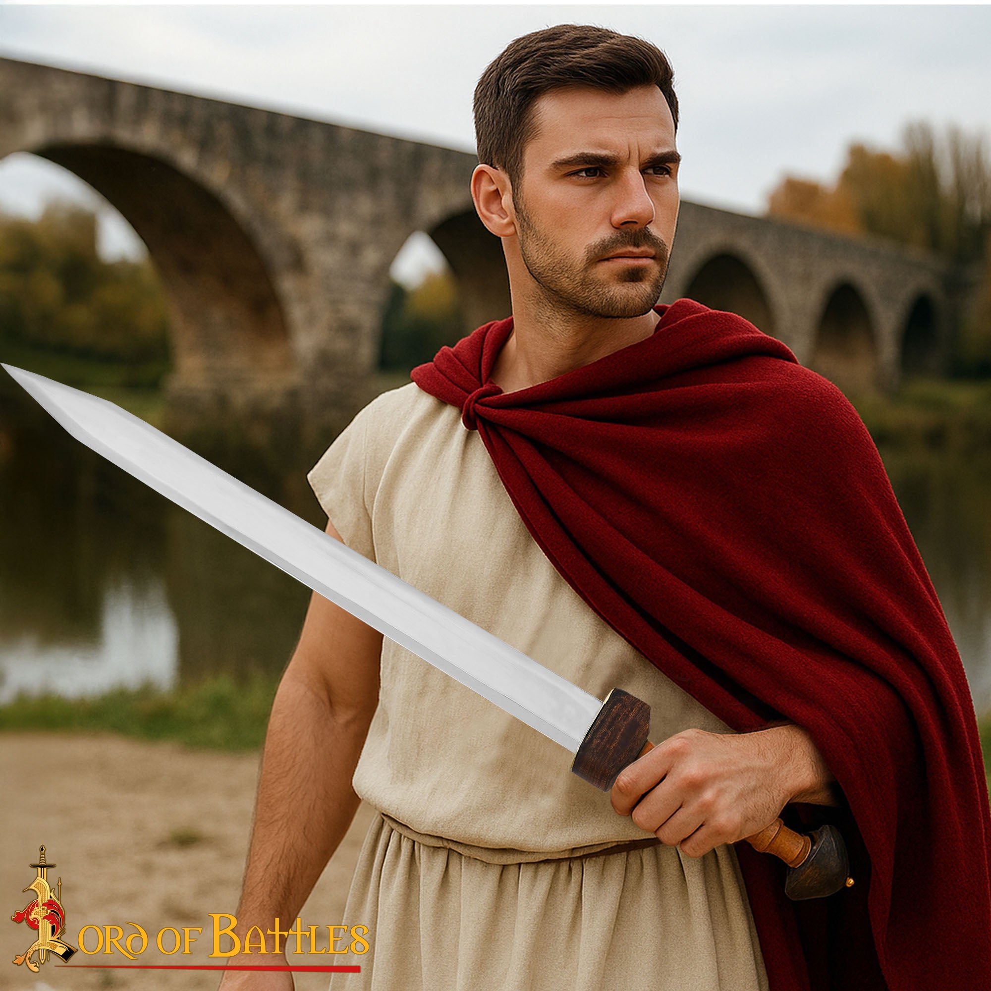 Gladius Legionario de Maguncia - Réplica de Espada Romana de Colección - Imagen 6