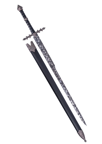 Espada Nazgul Cadete El Señor de los Anillos - réplica no oficial con funda abierta