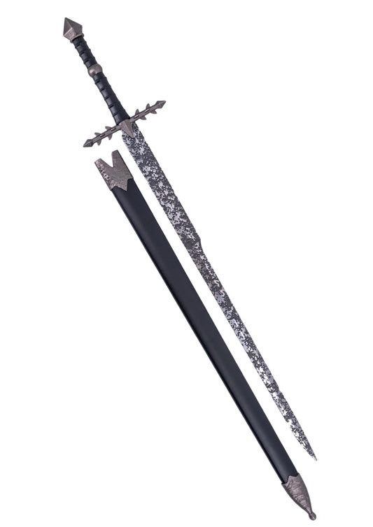 Espada Nazgul Cadete El Señor de los Anillos - réplica no oficial con funda abierta