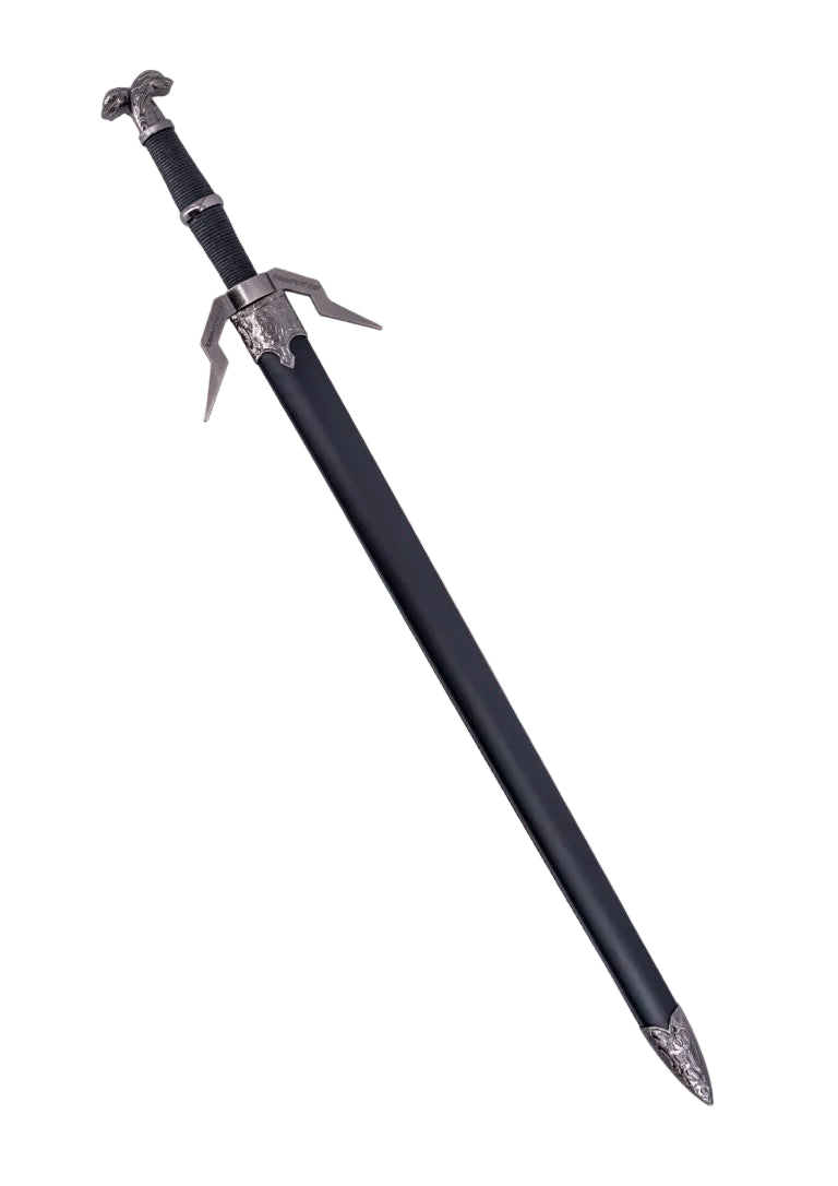 Espada de Acero de Geralt de Rivia con Runas The Witcher - réplica no oficial con funda