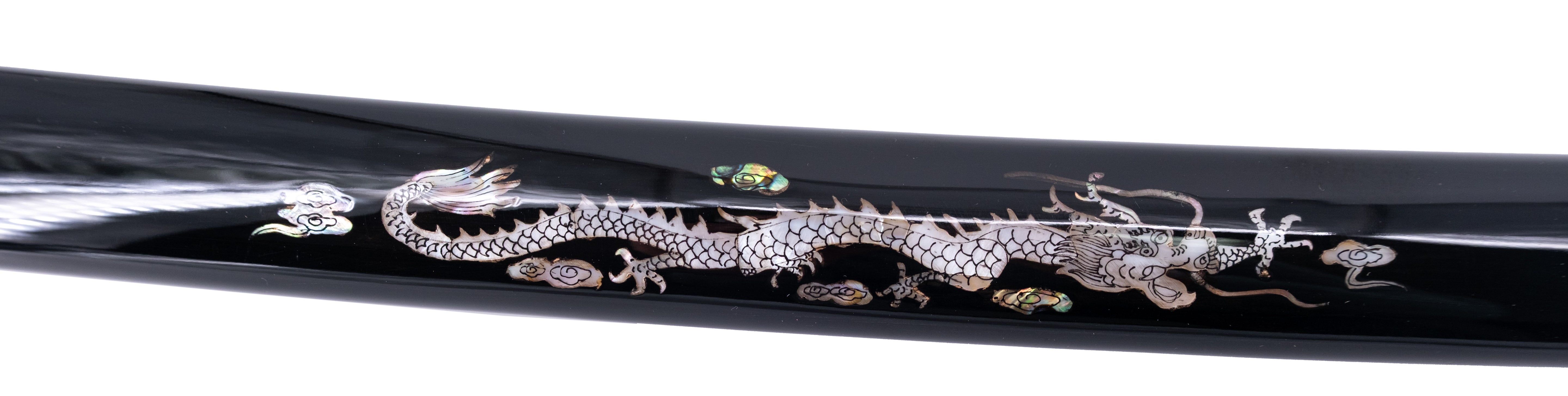 Katana Funcional KURO KAMI Ryûjin – Acero Damasco - Yami / Homura