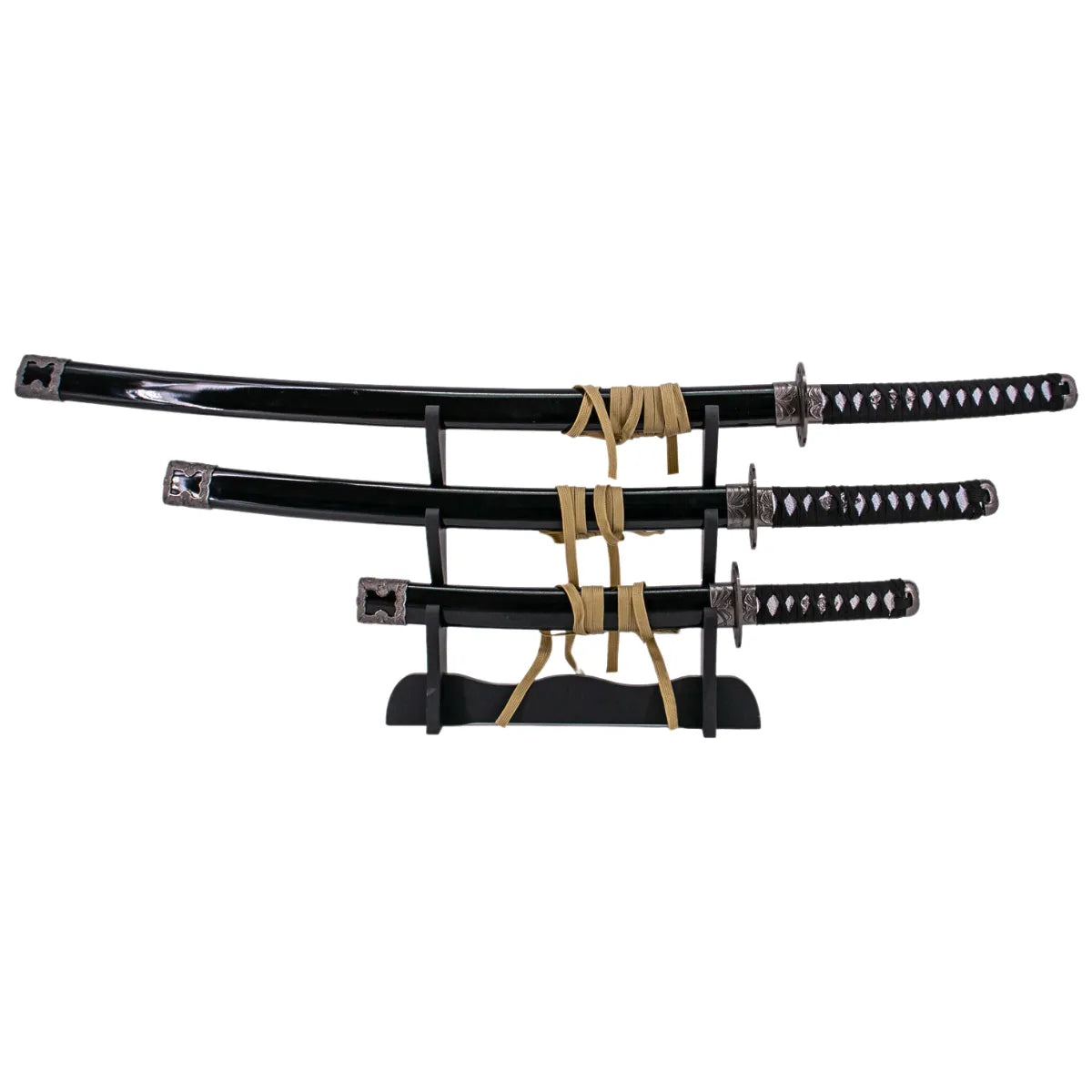Set 3 Piezas Kill Bill Katana, Wakisashi Y Tanto