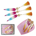 Set Decorativo de 3 Cuchillos Lanzadores de Zoey Huntrix