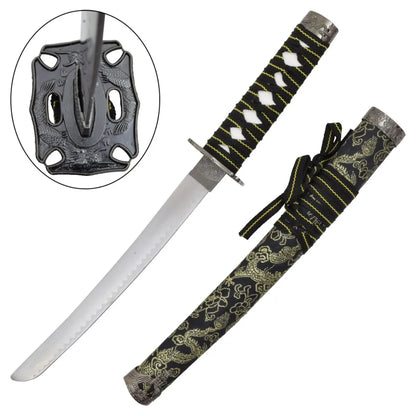 Set Ornamental Katana-Wakizashi-Tanto Negro