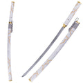 Shirasaya Decorativa de Acero Ghost of Yotei - Mango Blanco