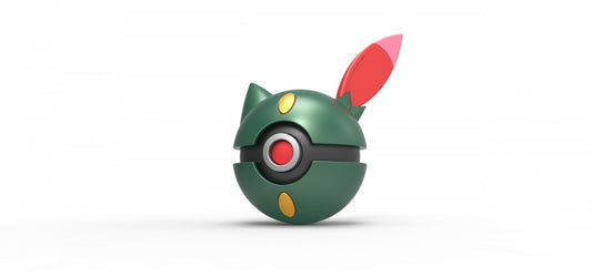 Imagen de Pokeball Artesanal Sneasel parte de nuestra colección en Espadas y más, sitio oficial.