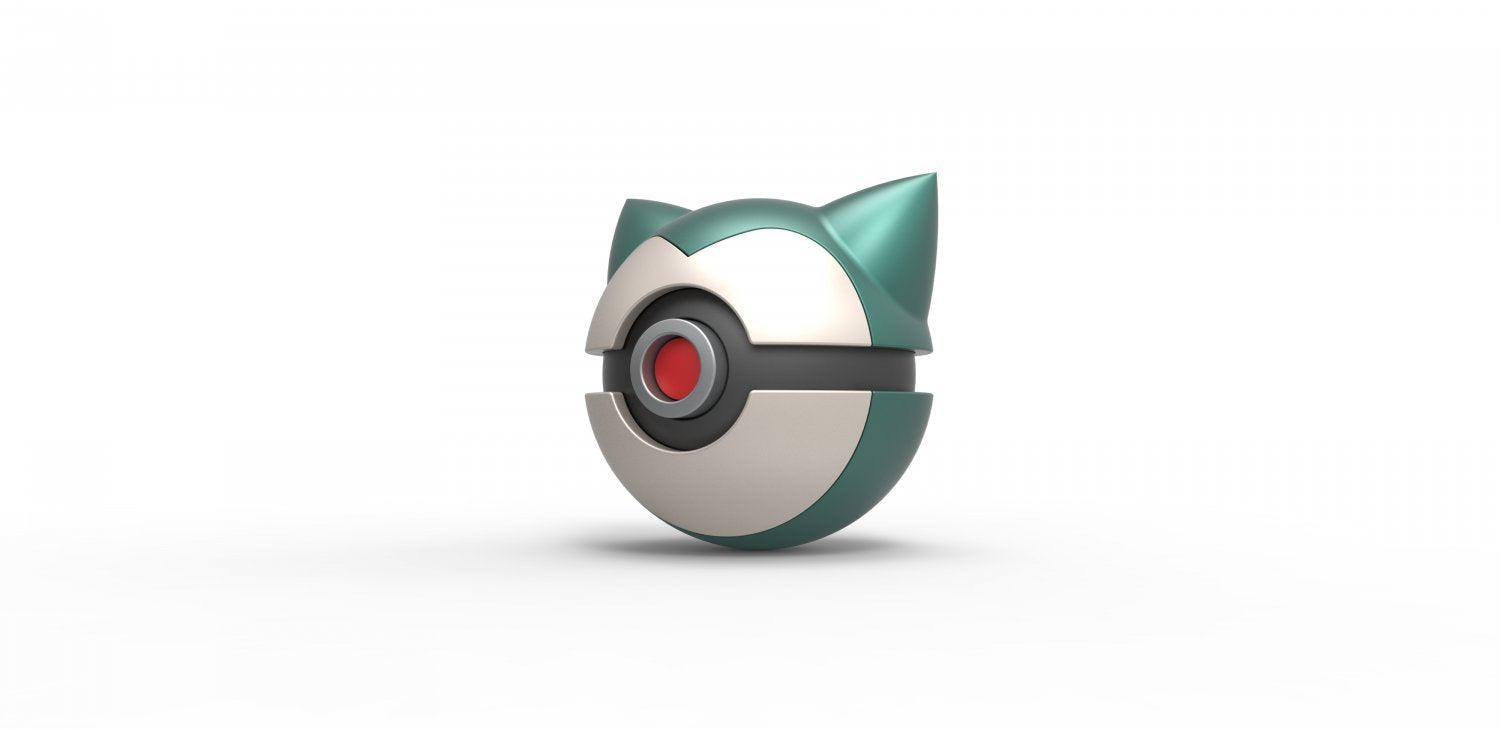 Imagen de Pokeball Artesanal Snorlax parte de nuestra colección en Espadas y más, sitio oficial.
