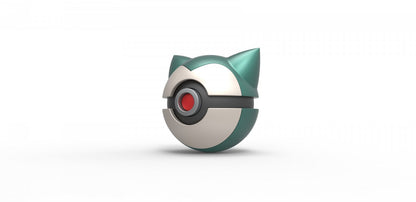 Imagen de Pokeball Artesanal Snorlax parte de nuestra colección en Espadas y más, sitio oficial.