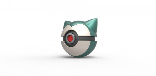 Imagen de Pokeball Artesanal Snorlax parte de nuestra colección en Espadas y más, sitio oficial.