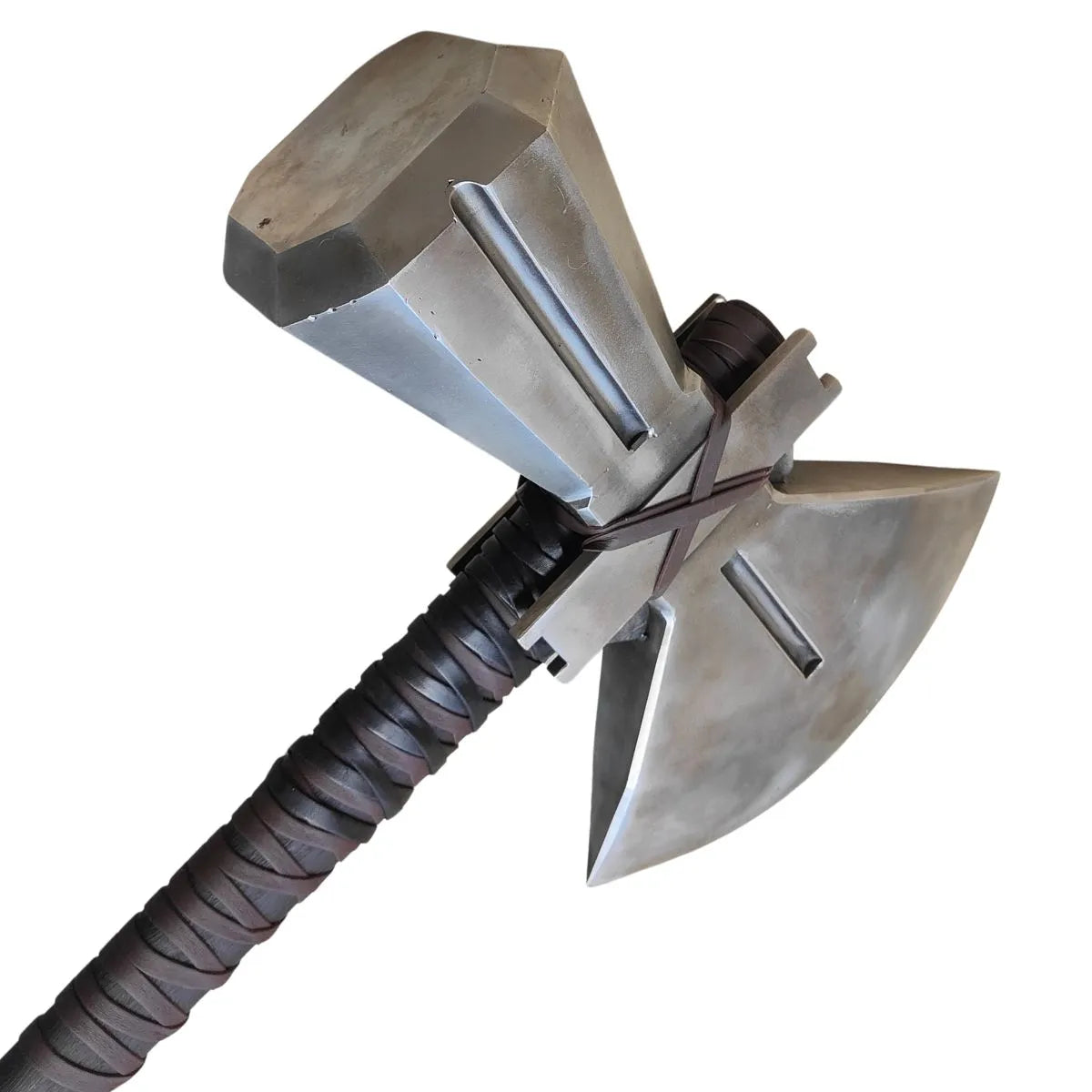 Stormbreaker o hacha de Thor de metal, funcional afilada o sin afilar