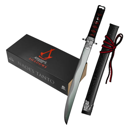 Imagen de Tantō de Naoe Assassin's Creed Shadows - Réplica Oficial. Parte de nuestra colección en Espadas y Más, sitio oficial.