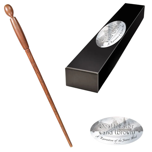 Varita mortífago castaño Harry Potter