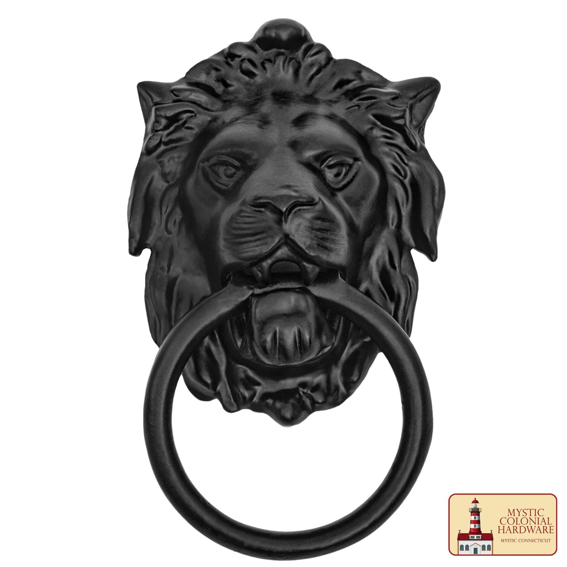 Authentic Vintage Lion Mouth Door &amp; Gate Knocker Handle Pull Door Accessories Home Décor - Imagen 1