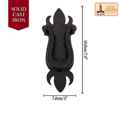 Aldaba Veneciana Maciza, Aldaba Victoriana para Puerta de Entrada Aldaba Antigua Fabricada Artesanalmente - Imagen 3