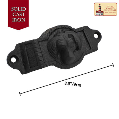 Cajón Tire Negro Plano Gabinete Taza Tirones Cocina Hardware Gabinete Manijas Negro Mate Cajón Manijas Tire - Imagen 3