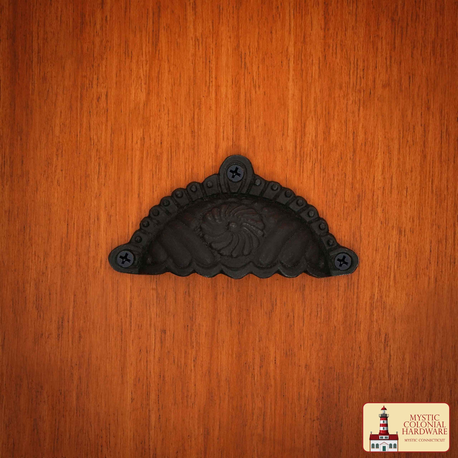 Tiradores Rústicos de Hierro Fundido para Cajones Tiradores para Armarios: Ideal para Ambientes Victorianos, Coloniales, Retro, Steampunk, Góticos, Barrocos y Medievales, (9.6x5.4) Cm - Imagen 5