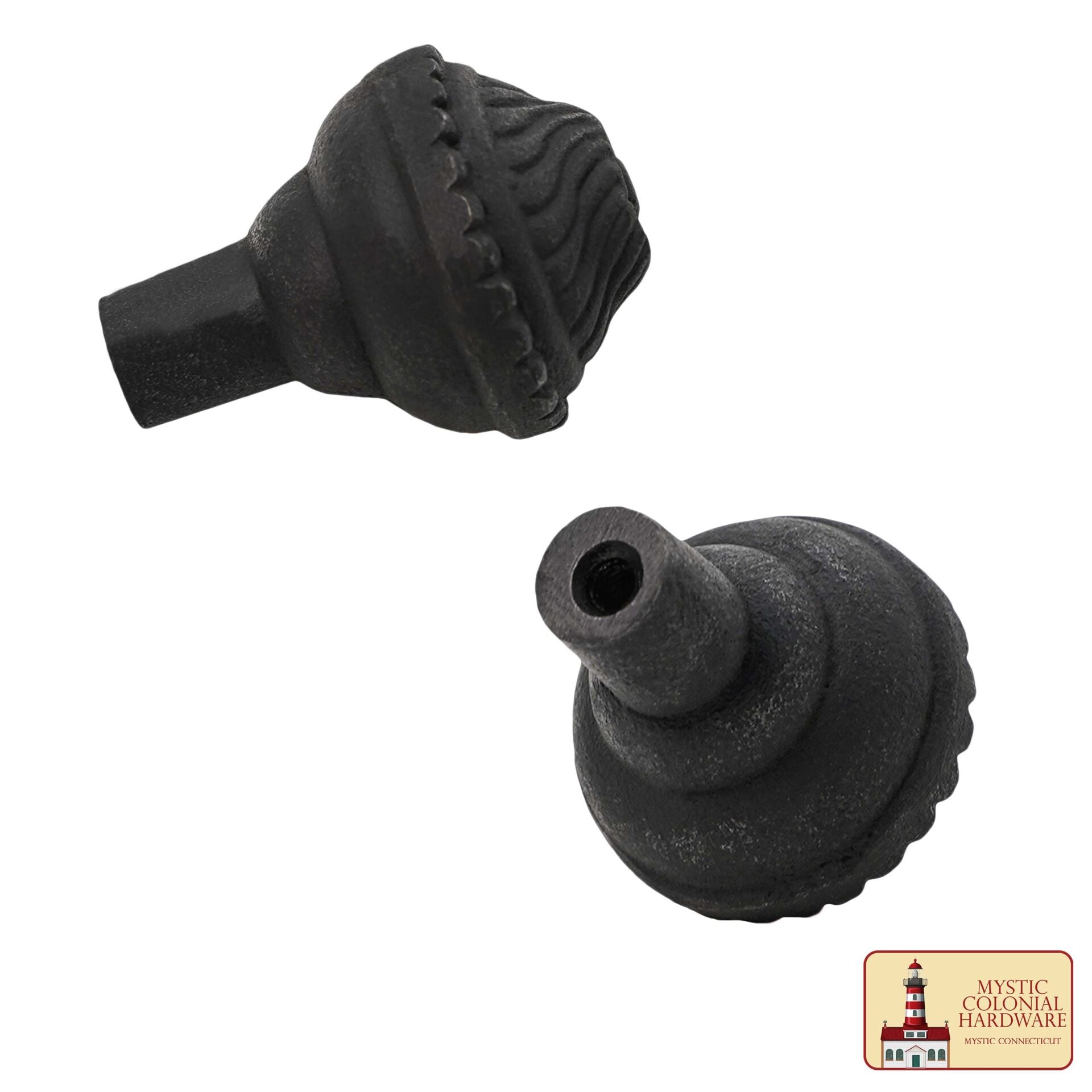 Pomo de Hierro Forjado a Mano Hierro Fundido Macizo Victoriano, Colonial, Retro, Steampunck, Gótico, Barroco Medieval - Imagen 6