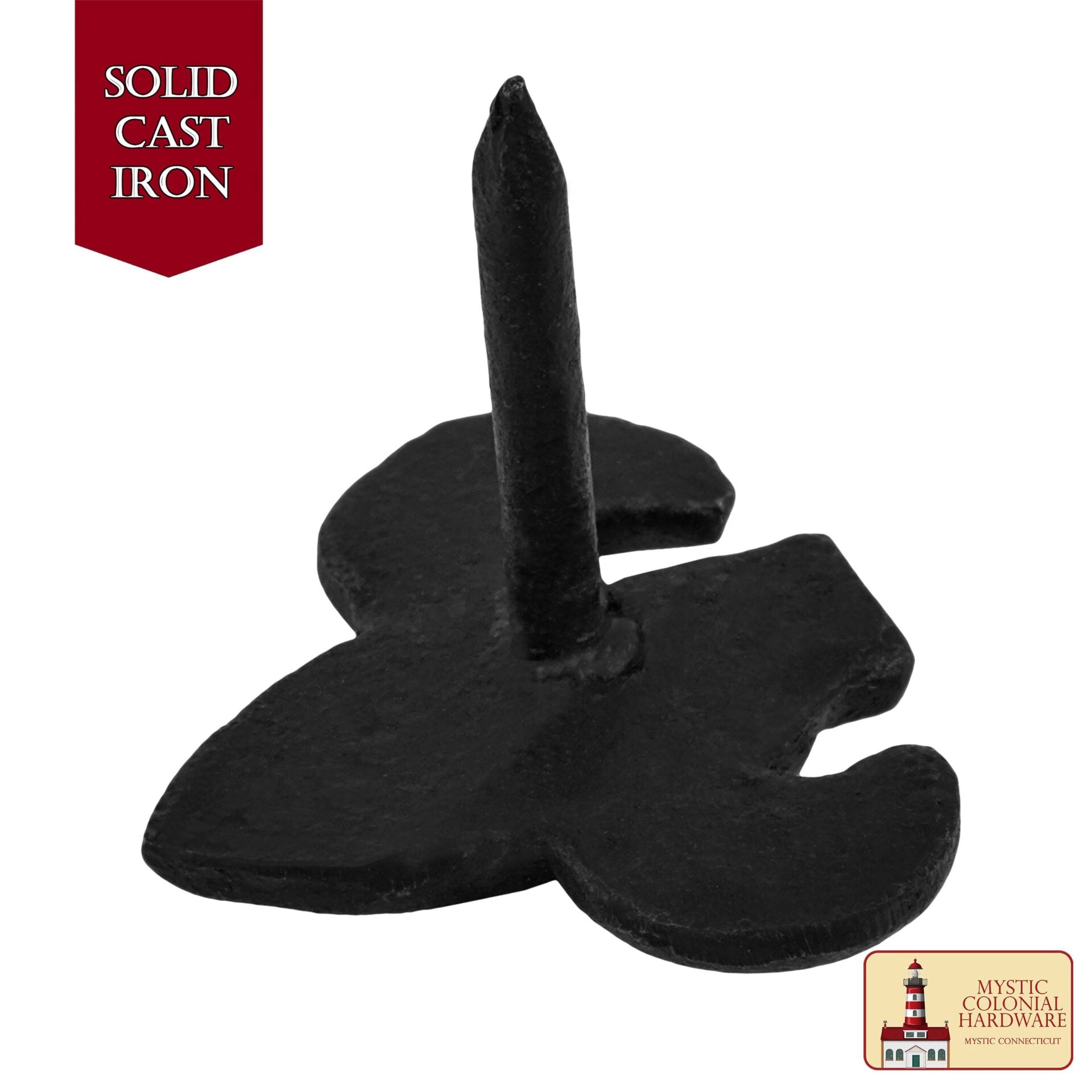 Flor de Hierro Forjada a Mano de Lis Clavos - Imagen 5