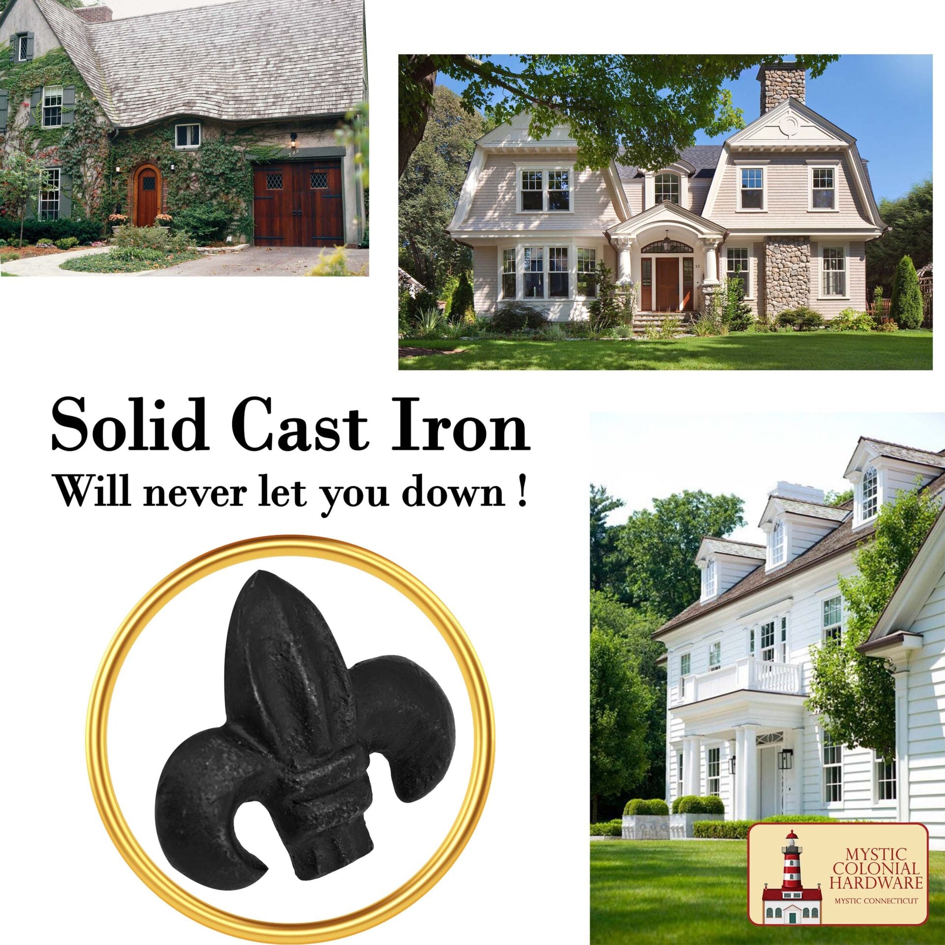 Flor de Hierro Forjada a Mano de Lis Clavos - Imagen 6