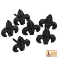 Flor de Hierro Forjada a Mano de Lis Clavos - Imagen 1
