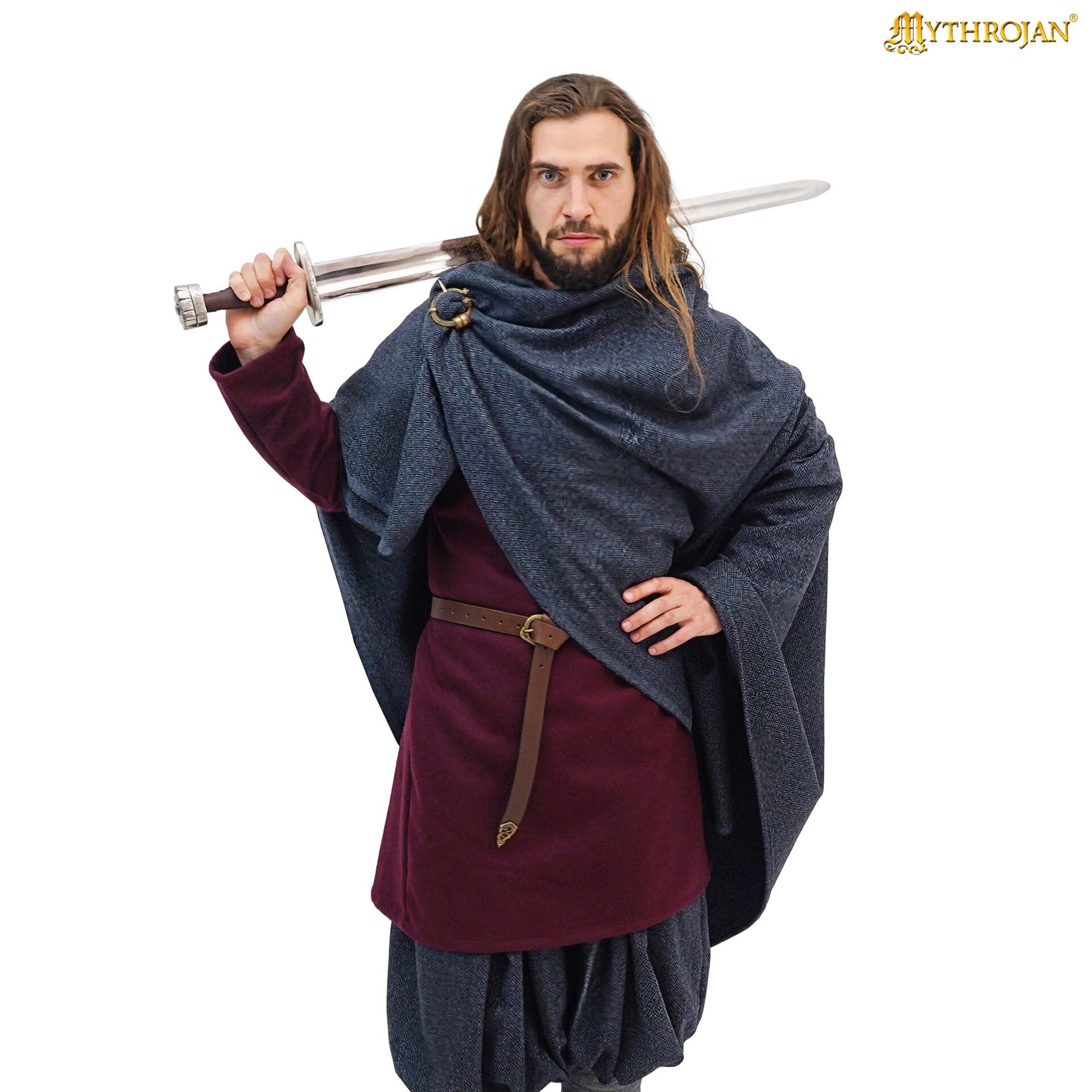 Capa Vikinga Alaric: Estilo Audaz y Calidez Práctica en Un Diseño Histórico - Imagen 4