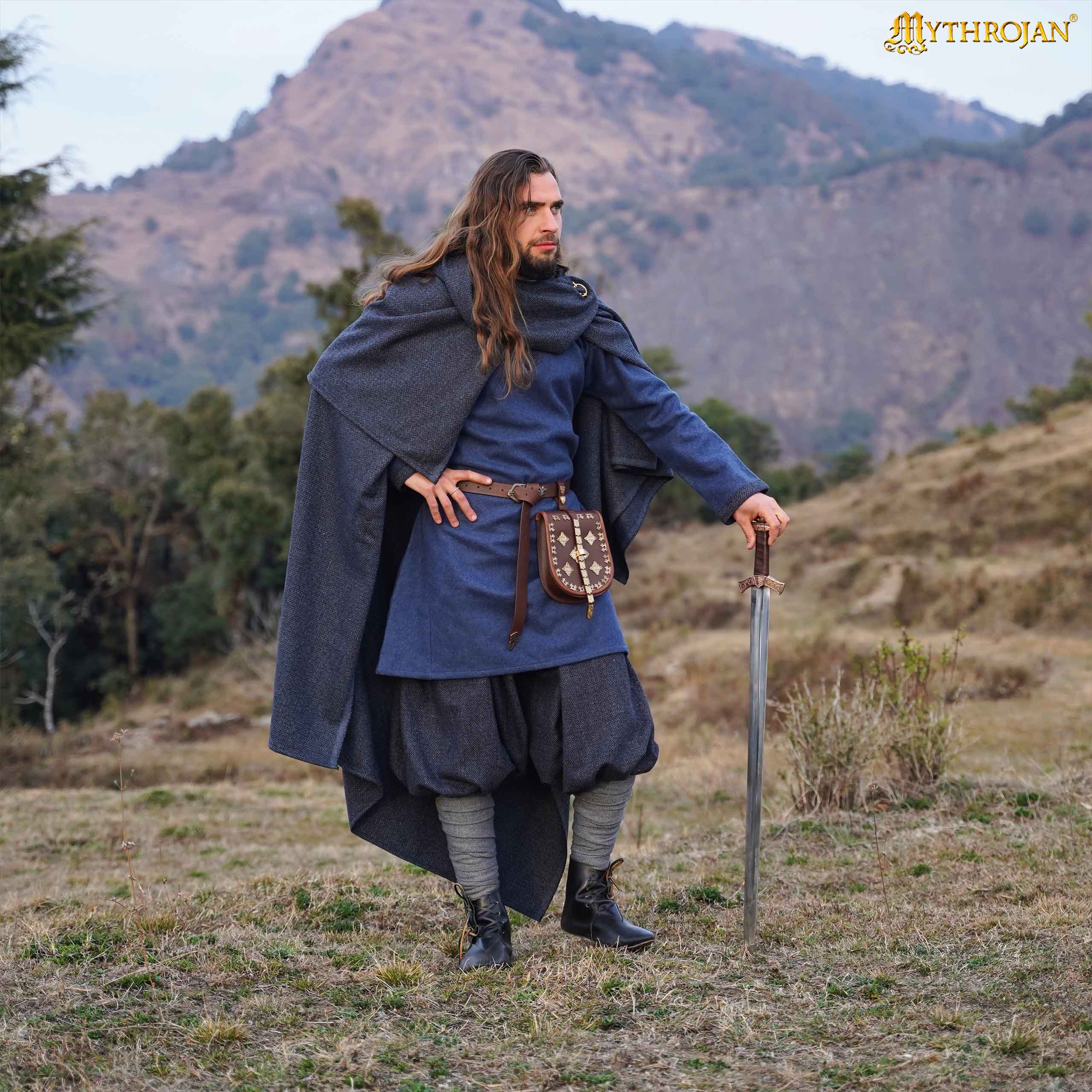 Capa Vikinga Alaric: Estilo Audaz y Calidez Práctica en Un Diseño Histórico - Imagen 6