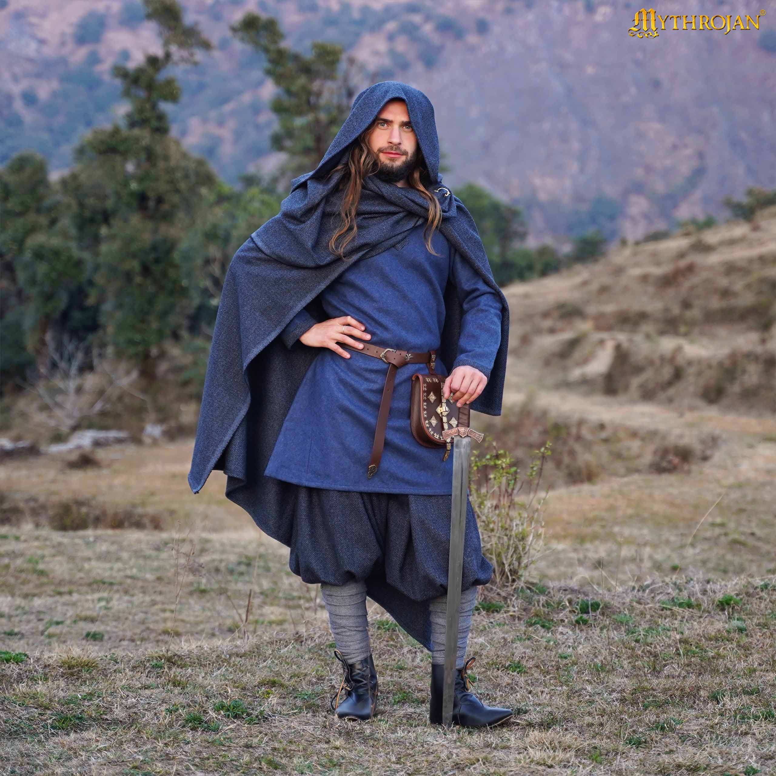 Capa Vikinga Alaric: Estilo Audaz y Calidez Práctica en Un Diseño Histórico - Imagen 1