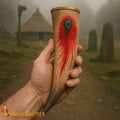 Auténtico Cuerno de Buey para Beber 400 - 500 Ml Elaborado Artesanalmente con Auténtico Cuerno de Buey - Imagen 1
