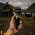Vikingo Cuerno de Buey para Beber - Taza de Cuerno Natural Pulido Artesanal (200 Ml) - Imagen 1