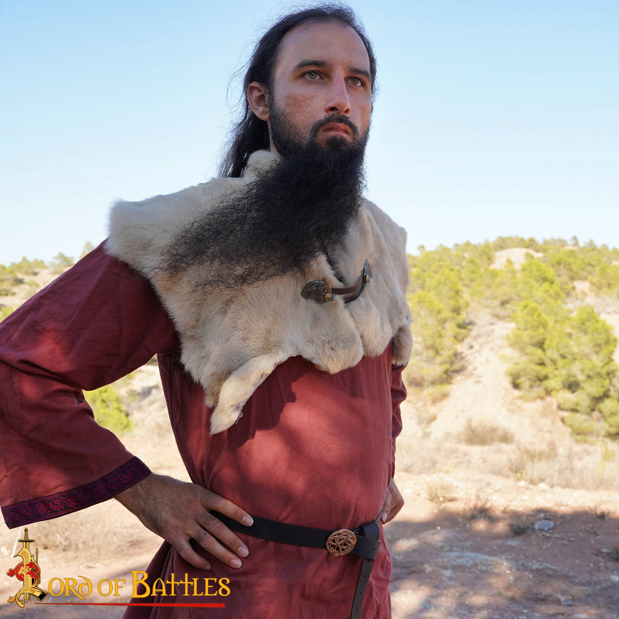 Cinturón Celta con Hebilla de Serpiente de Bronce - Imagen 6