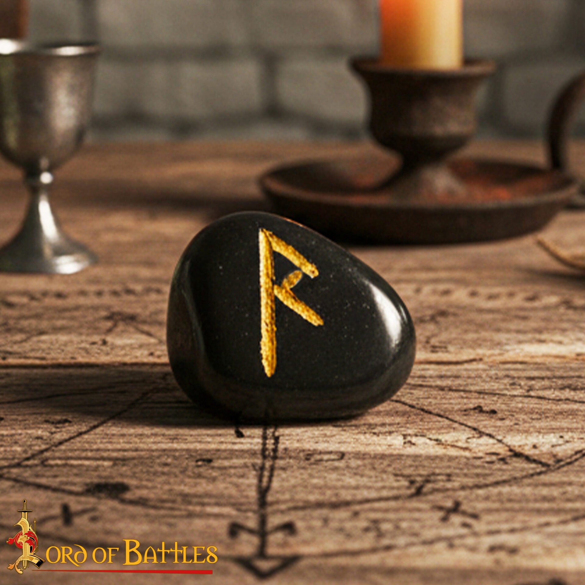 Set de Piedras Rúnicas Vikingas - Imagen 6