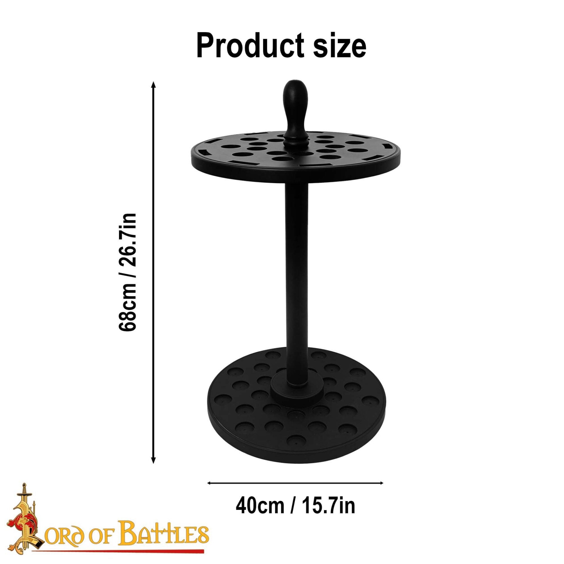 Expositor de Bastones - Madera Auténtica Hecha a Mano - Descatalogado - Imagen 3