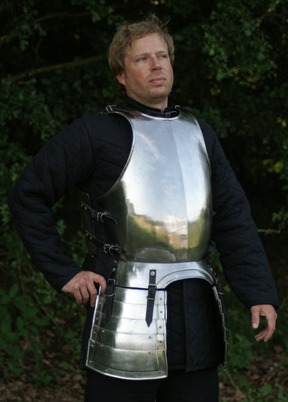 Functional breastplate, dorsal and skirts, 16th century
