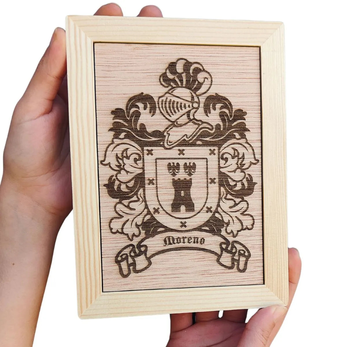 Cartel Escudo Heráldico Moreno