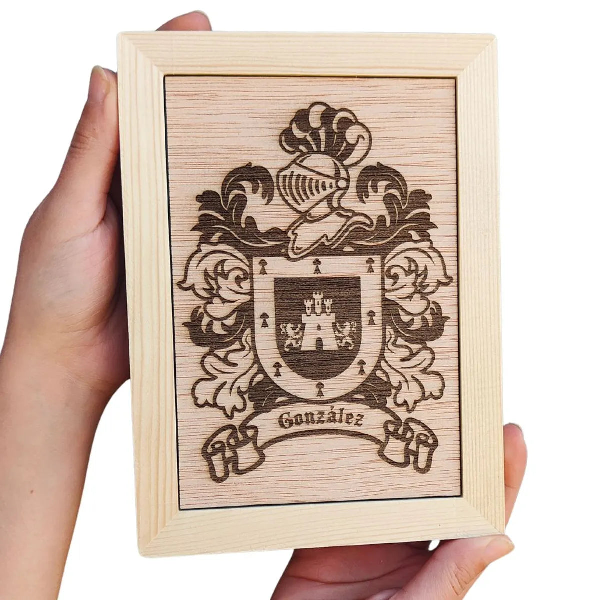 Cartel Escudo Heráldico González