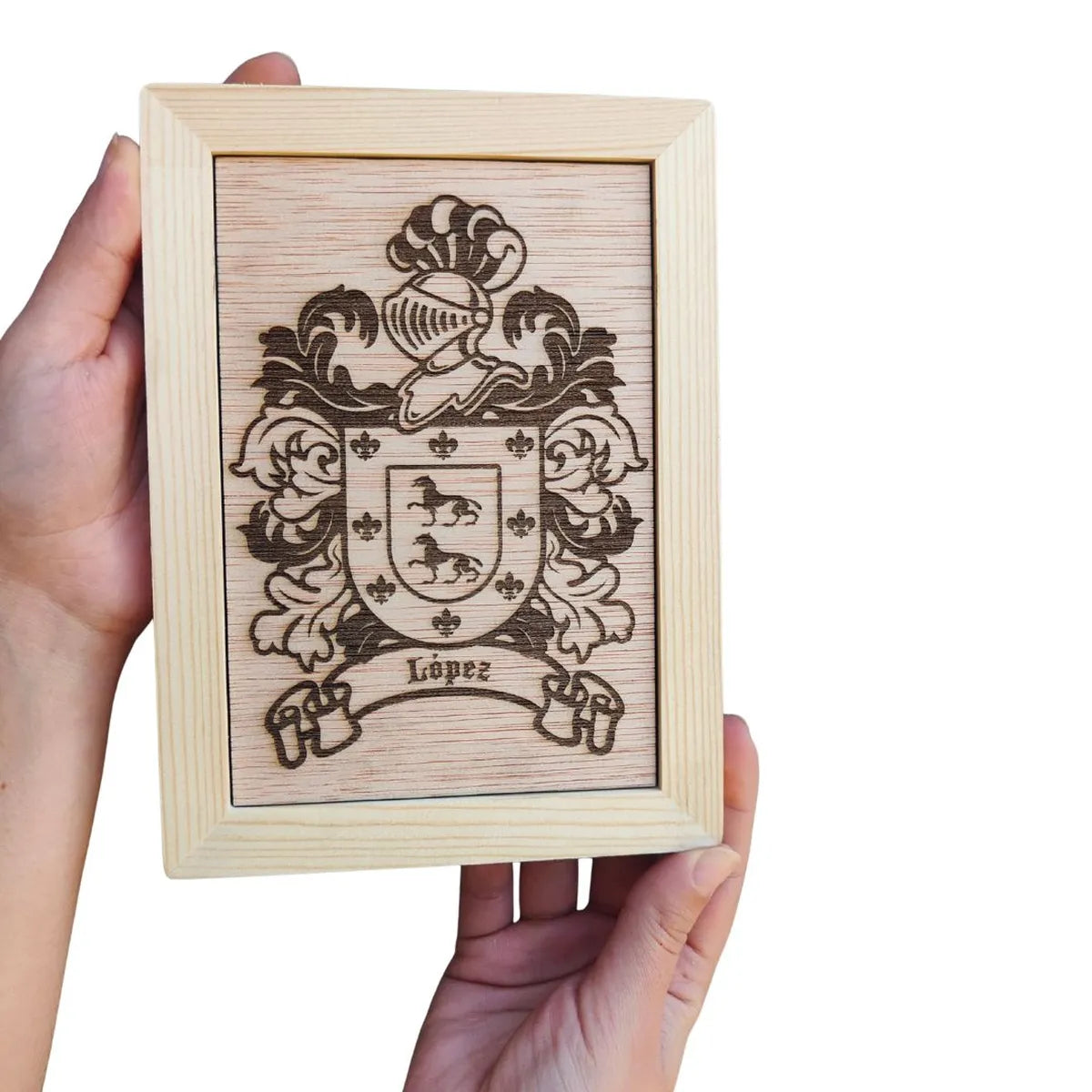 Cartel Escudo Heráldico López