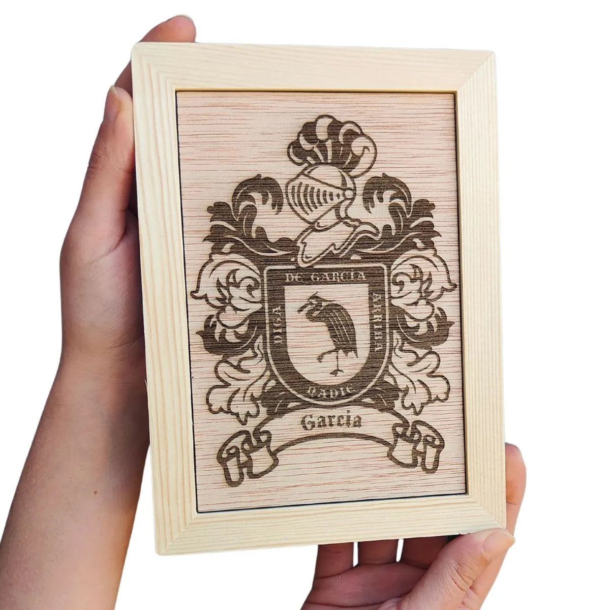 Cartel Escudo Heráldico García