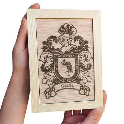 Cartel Escudo Heráldico García
