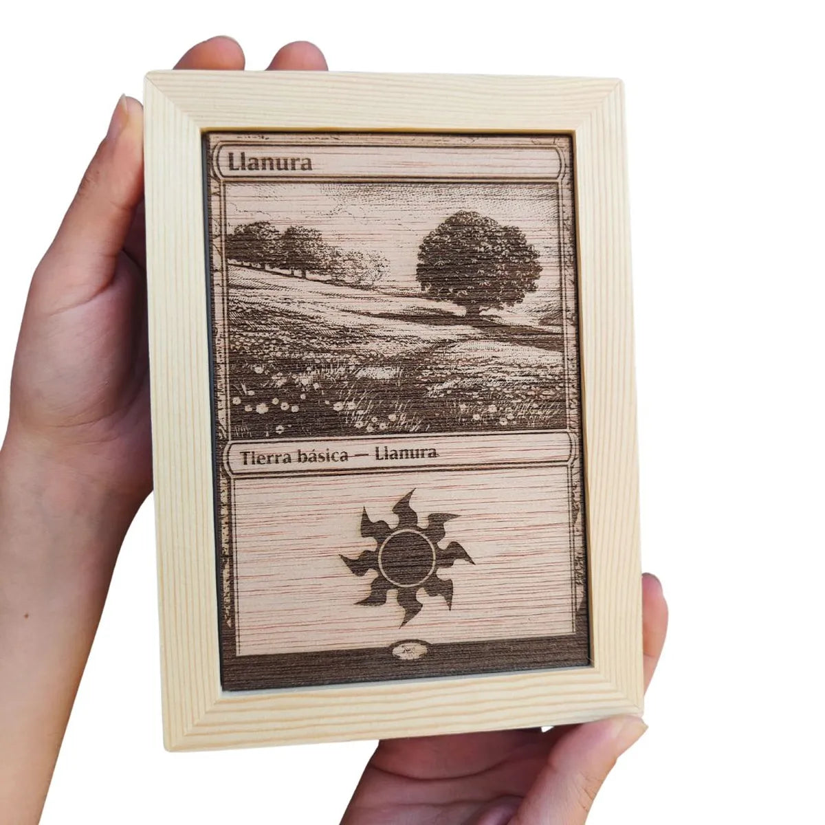 Cartel Decorativo Llanura de Magic The Gathering