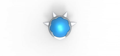 Imagen de Pokeball Artesanal Cranidos parte de nuestra colección en Espadas y más, sitio oficial. Esta imagen describe  pokeball