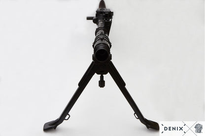 Imagen de Ametralladora MG 34, Alemania 1934 (2ªGM) 1317, Réplica no funcional parte de nuestra colección en Espadas y más, sitio oficial.