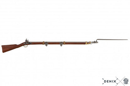 Fusil con bayoneta, época napoleónica, Francia 1806 1036