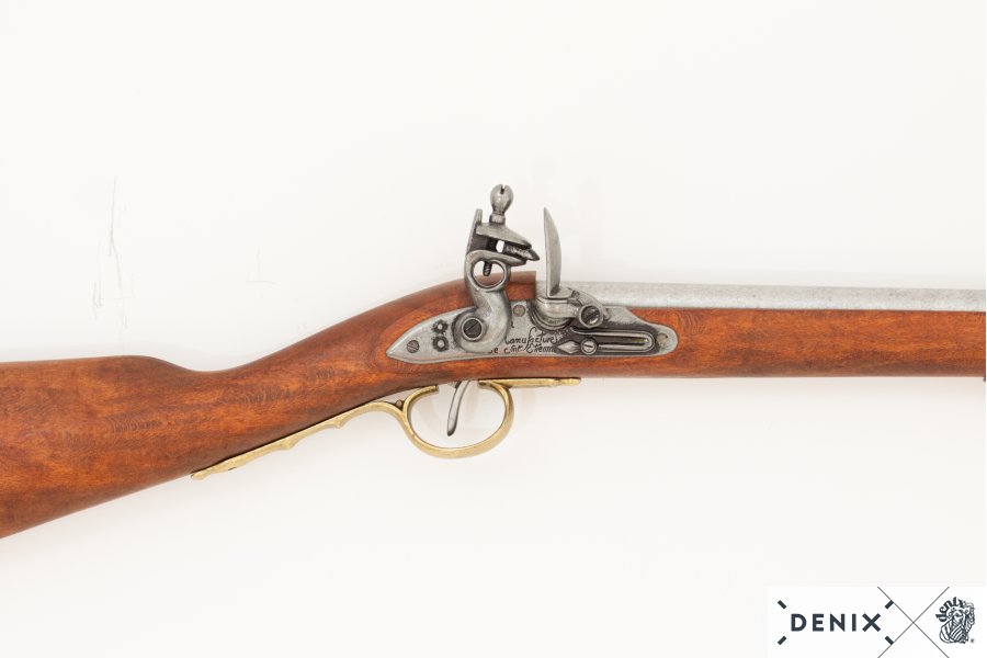 Fusil con bayoneta, época napoleónica, Francia 1806 1036