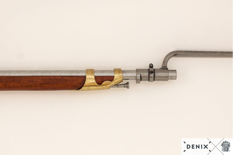 Fusil con bayoneta, época napoleónica, Francia 1806 1036