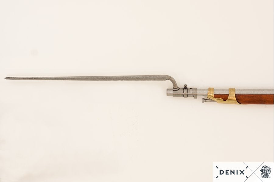 Fusil con bayoneta, época napoleónica, Francia 1806 1036
