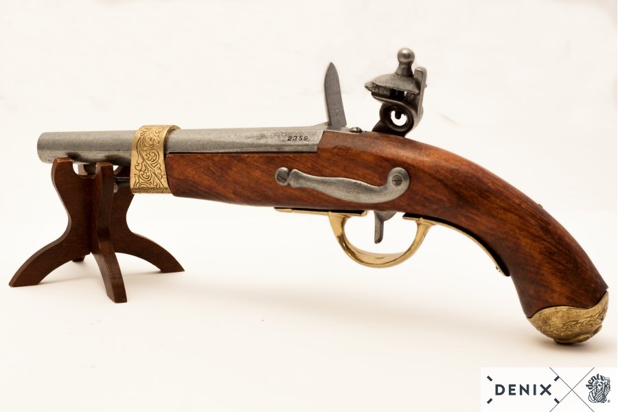 Imagen de PISTOLA DE NAPOLEÓN, FRANCIA 1806 1063 ,Réplica no funcional parte de nuestra colección en Espadas y más, sitio oficial.