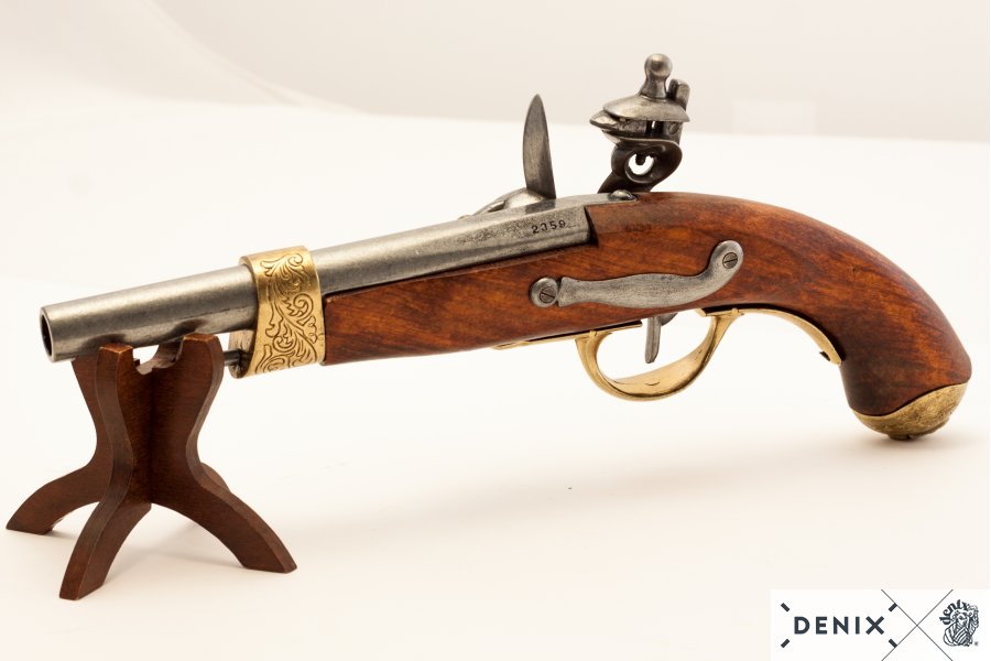 Imagen de PISTOLA DE NAPOLEÓN, FRANCIA 1806 1063 ,Réplica no funcional parte de nuestra colección en Espadas y más, sitio oficial.