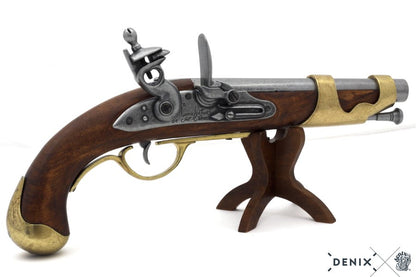 Imagen de PISTOLA DE CABALLERÍA, FRANCIA 1806 1011, Réplica no funcional parte de nuestra colección en Espadas y más, sitio oficial.